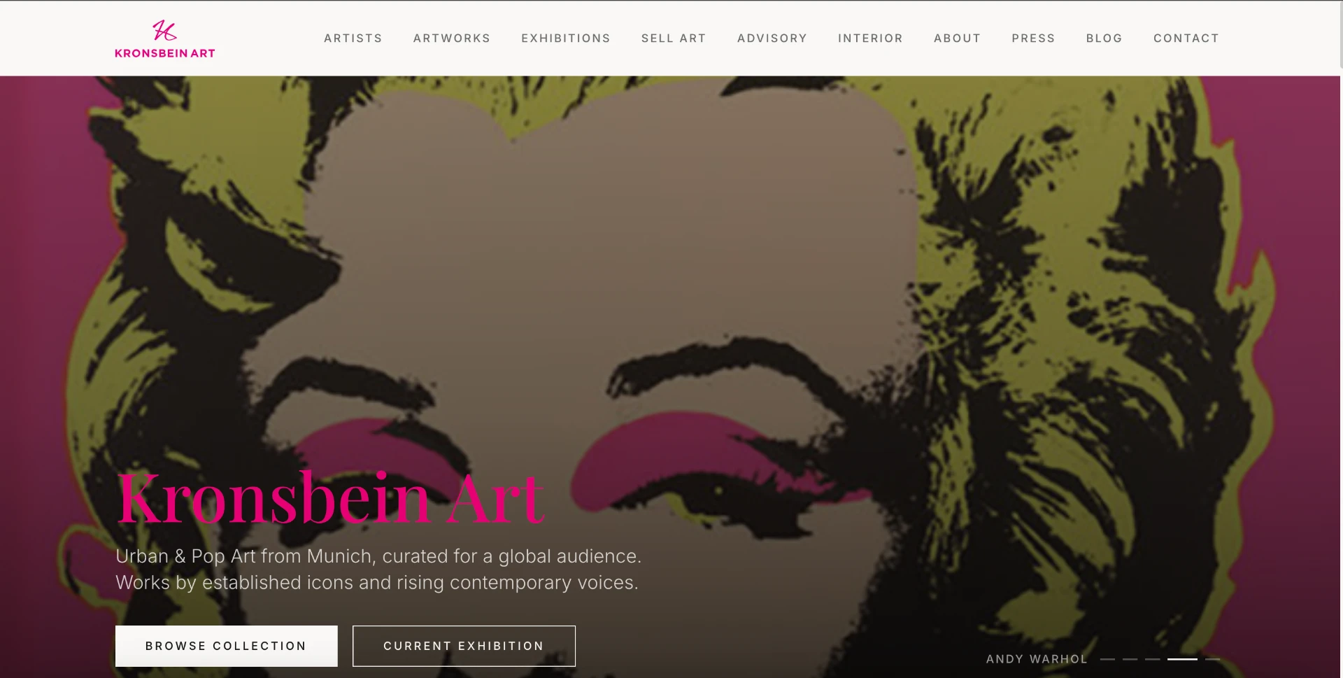Kronsbein website