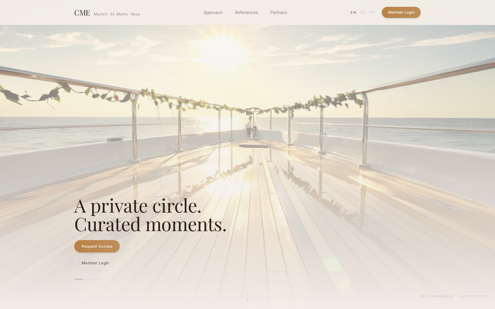 CME Capital website