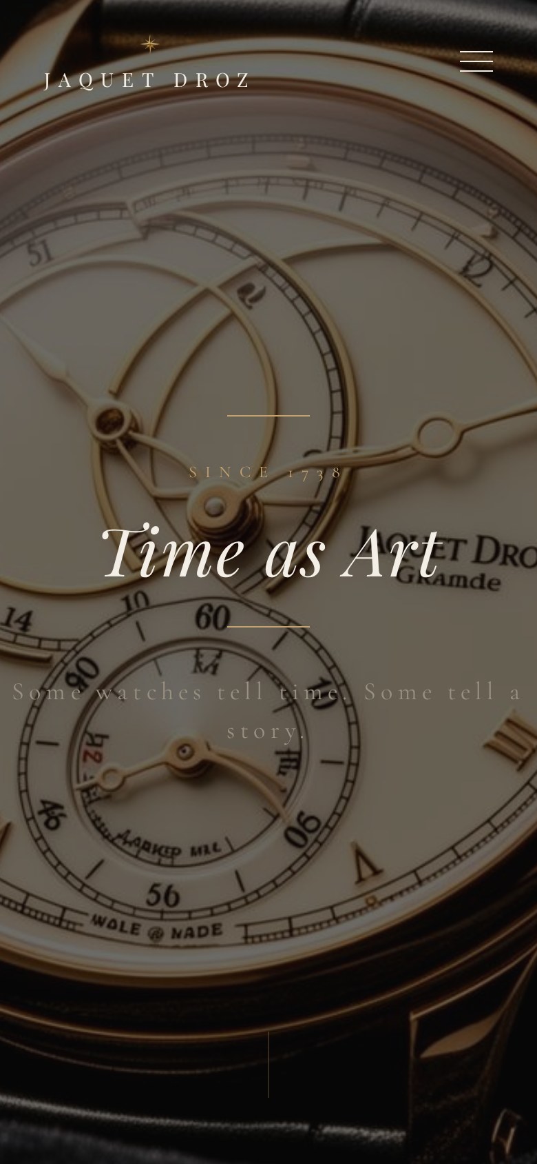 Jaquet Droz on mobile